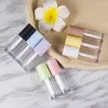 Butelki do przechowywania 10pcs 6ml DIY Lip Rurek z czapką pustą szminkę butelkę do pompatki kosmetycznej próbka kosmetyczna hurtowa