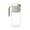 Aufbewahrung Flaschen Glasöl Flasche Leckdoach Auto Flip Cap Non -Slip Griff 20 Unzen Olivengewürzbehälter Ausgieß zum Kochen