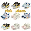 skor barn casual sneakers flickor pojkar trendiga barn svart himmel blå rosa vita skor storlek 27-38 D22Y#