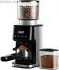 Café das cafeteiras SHARDOR GRAFER CONCICO CONCICAL ELÉTRICO PARA ESPRESSO COM TIMER eletrônico de precisão Café ajustável do tocador de precisão Y240403