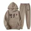 Designer Sportswear Herren Tracksuits Designerinnen Frauen Trails -Lässige Lässige Buchstaben Pure Cotton Long Sleeved Sportswear Mode und Kleidung zweiteiliger Set gedruckt