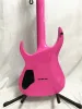 Chitarra di alta qualità rosa 6string elettrico accessori neri neri fisso bridge free shipping palissandro tastiera