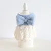 Ropa de ropa para perros para perros Falda de burbujas de algodón de azúcar otoño/invierno Teddy Bowknot abrigo caliente