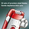 Epilator Kemei pour les femmes Electric Shaver Épilation des cheveux, corps, jambe, bikini, jambes, bras, dissaux de cheveux des aisselles rechargeables rechargeables