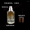 Förvaringsflaskor 30 ml sprayning rak parfymglas tom bärbar flaska 30 st/parti