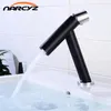 Bathroom Sink Faucets Basin Faucet Retro Black/Nickel Gold Taps Single Handle Hole Deck Vintage Wash Cold Mixer Tap CraneB591