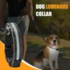 Dog Collars Glow Light Collar Flashing Up For Dogs Rechargeable LED Lighted