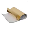 Autocollants de fenêtre en gros de feuille d'or métallique Transfert de chaleur Good Flex Vinyls 25x100cm Fer sur HTV pour les t-shirts Films faciles à couper