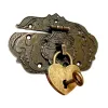 PXPD Juwelierschachtel HaSP Vintage Decorative Latch Lock Furniture Hardware