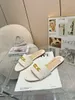 Fashion Women Summer Sandals Slifor Stampato CROC Slide Slide vintage Sliders Italia Classic in pelle Filla in metallo in metallo dedicata Designer Banchet Slipper Box Box Eu 35-42