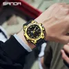 Orologi da polso orologi da uomo sanda sfoggiano tattiche per orologi da polso militare impermeabili all'aperto