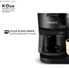 Makerzy kawy K-Duo Essentials Black Single Service K-Cup Pod kawą maszyna czarna Y240403CHYZ