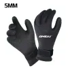 Accesorios Guantes de buceo de neopreno de 3 mm y 5 mm Mantienen el calor para hacer snorkel Remar Surf Kayak Piragüismo Pesca submarina Esquí Deportes acuáticos