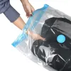 Sacs de rangement 1pc Vacuum pour vêtements Quilt Travel Home Organisateur Sauvetage Sac de compression de joint d'espace