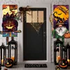 Party Decoration Halloween Door Pendant Dwarf Pumpkin Flags Horror Hanging Banner For Home Decor Ghost Festival