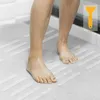 TAUX DE BAIN MATS Transparent Salle de bain Anti Skid Strips Creative Slip Shower Adhesive Clear Solid Grip Treads Ruban pour les marches