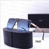 Sonnenbrille PRA Designer sieben Berufungsverfahren Siebziger Tempel Sonnenbrille für Frauen Herren Mode Luxus Sonnenbrille Brille Klassische Brille schmaler Rahmen H Buchstabe