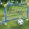 Outdoor Mini voetbaldoel kleine voetbaldeur vouwen voetbaldoel draagbare kinderen speelgoedvoetbalsport voor binnenshuis buiten teamwedstrijd