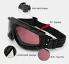 Si m Antifog Ski Sonnenbrille Radfahren Sonnenbrillen Militärbrille Bulletproof Armee Taktische MTB Schießspeise Brillen 240401