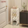 Multiple Layers Shoe Organizer Rack Space Saving For Wall Corner Stackable Shelf Adjustable Cabinet 240328