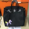 Borsa BK fatta a mano Hac tote 40/45/50 cm borse da 40 cmh casa originale in pelle vera vera pelle litchi pattinata in giro per uomini e donne