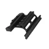 Lightweight quick-release side mount / side bracket with Weaver, Picatinny rails