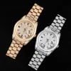 Men Luksusowy zegarek na nadgarstku Bling Iced Out VVS Moissanite Diamond Watch