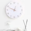Настенные часы Lber Nordic 3D деревянные большие большие часы современный дизайн домашний декор спальня тихий Oclock Nixie Watch Kids for Kids R