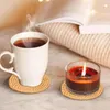 Table Mats Handmade Rattan Coasters Woven Dinner Plate Mat Heat Resistant Pot Holder Padding Cup Insulation Placemats