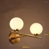 Wall Lamp Simple Modern Style Lamps Loft Vintage Double Long Arm Lamparas De Pared Adjustable Handle Metal Gold Light