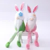 Party Decoration Easter Faceless Doll Figurine Home Plush Touch Soft Symbol Of Luck Long Legged Dwarf