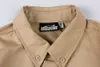 Khaki Jackets Shirts Outerwear Men Heavy Bone Printed Coats Men's Coat Casual EUR US Size Casual Autumn Tops 24SS