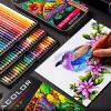 Pennor äkta USA PRISMACOLOR Professional Art Colored Pencils Ställ in mjuka kärnoljebaserade pennor för skolteckning