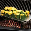 Outils 18 trous jalapeno grill rack de poivron ou outil d'origine en acier inoxydable Ailes de poulet