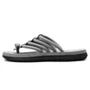 النعال جودة Flip Flop Men Designers Brand Beach Summer Man Sandals Nice عرضة غير رسمية مضادة للسفر رجالي الحبل المصنوع يدويًا من إصبع القدم الذكور