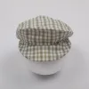 Fotografia costume neonato abiti fotografici vestiti uniforme vintage berretto cappello da sospensione dei pantaloni foto di tiro oggetti foto cuscino in posa