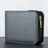 Bags Fountain Pen Case Pencil Case Black Pouch Bag PU Leather Case for 12 Pens