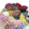 Decorative Flowers Lucia Crafts 144/420/600/1000pcs /Lot Stamen 2mm DIY Artificial Wreath For Wedding Party Home Decor