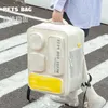 Portadores de gatos Bag de viaje de mascota maleta de perros maletas portátiles transparentes grandes capacidad