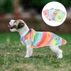 犬アパレル4 PCSペットベストサプライ秋冬コスチュームボーイズ服フランネルガールズパジャマ暖かい保存猫