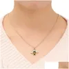 Colliers pendentiels Collier d'abeille insecte champagne zircon gold couleur bijoux fiançailles engagement couvre gouttes livraison bijoux pendentifs dheys