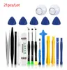 21 in 1 Mobile Phone Repair Tools Kit Spudger Pry Opening Tool Screwdriver Set for iPhone X 8 7 6S 6 Plus Tablets Hand Toolling Ki9678769