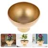 Vases Flower Decorative Vintage Metal Water Arrangement Small Centress Home Office Gold