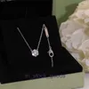 High -end designer ketting Vanclef Bloem Diamant ketting Licht Zoet en geurige stijl Versatiel voor dagelijks gebruik Kraagketen Elegante neketen Origineel 1: 1