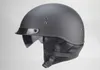 Caschi motociclistici Casco Tkosm Cascos Para Moto Open Face Face Casco Vintage Jet Capacetes de Motociclista con doppia lente2368661 Drop OT8SU