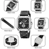 Armbanduhren SKMEI Uhrzeitdatum Qualität Lederband wasserdicht 30 Meter Quarz Bewegung Flacher Luxusklassiker All-Match-Geschäft 9330