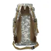 Rucksack -Rucksäcke Taktische Campingarmee Bergsteige wasserdichte Tasche Großer Camouflage Outdoor Herrenkapazität