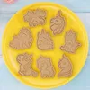 Baking Moulds Plastic Biscuit Mold Cookie Embossing Single Horn Horse