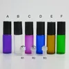 زجاجات التخزين 300 ٪/Lot 5ml ملونة الزجاج الأساسي الزجاجي
