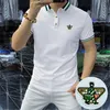 2024 Luxus Herren Designer formelle Männer Polo Freizeit T-Shirts Baumwolle Sommer Herren Polos Designer Brief Print Fashion Polo Shirt Größe M-4xl